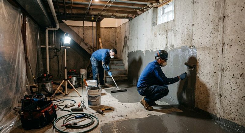 Basement Foundation Sealing in Grand Rapids, MI