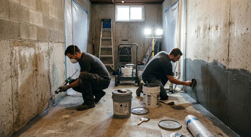 Basement Sealing Service in Columbus, OH