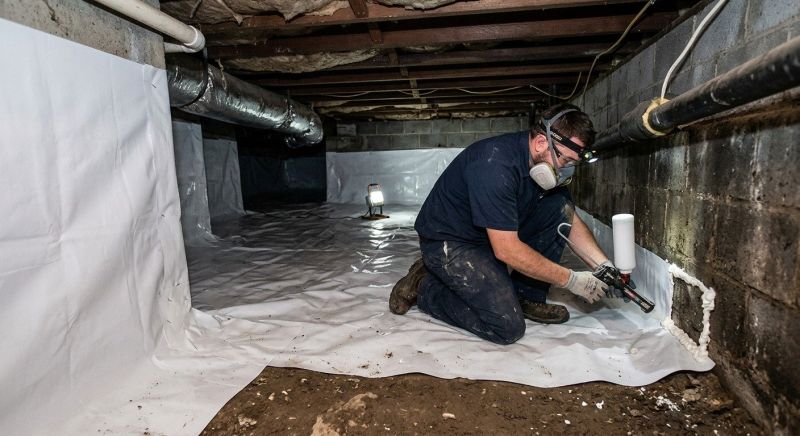 Crawlspace Waterproofing in Columbus, OH