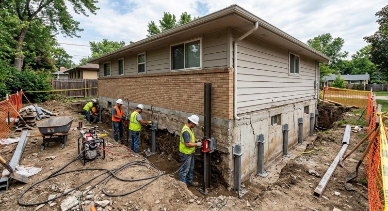 Foundation Stabilizing in Columbus, OH