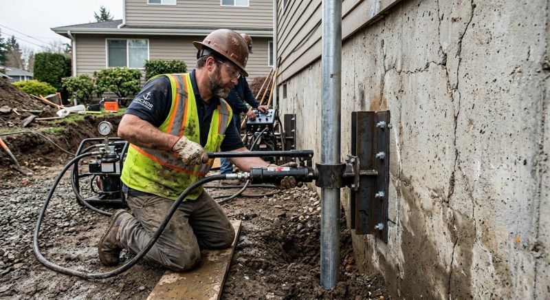 House Foundation Leveling in Columbus, OH