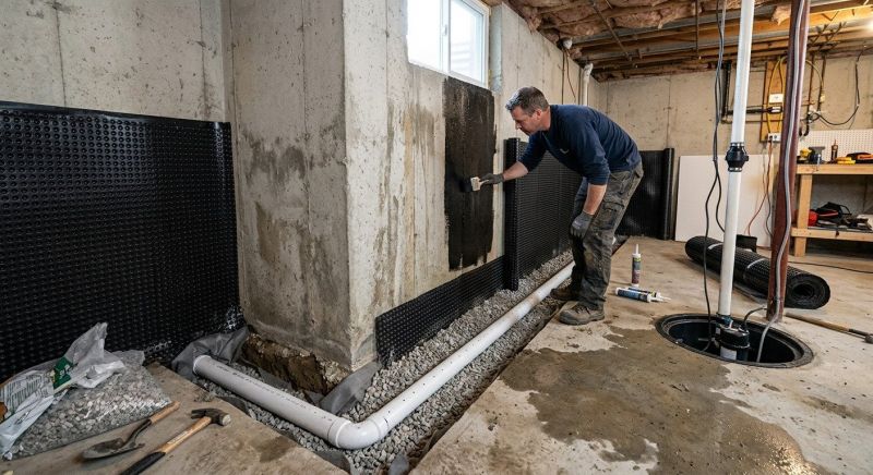 Wall Waterproofing in Fort Wayne, IN
